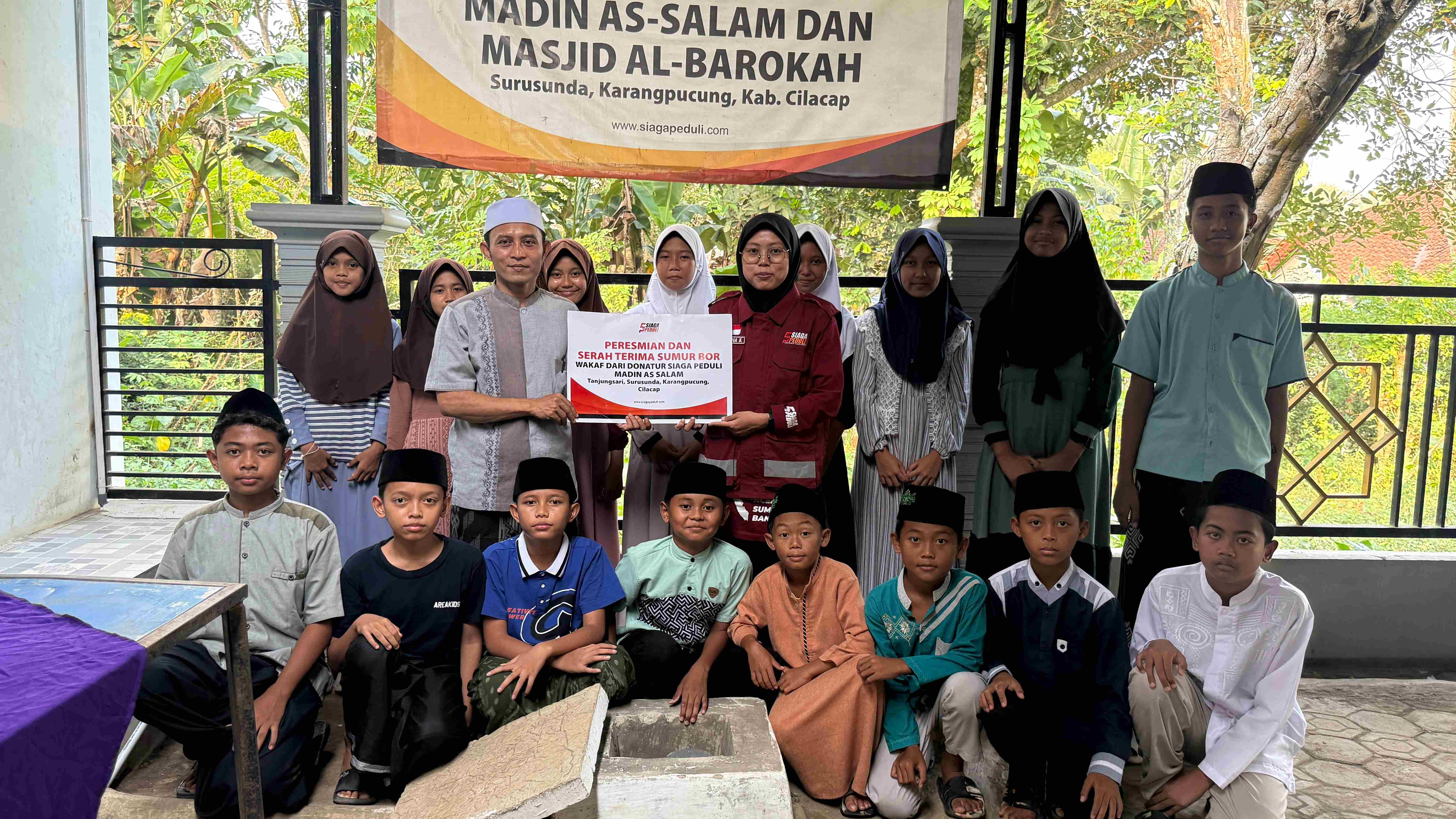 Peresmian Sumur Bor Madin As Salam